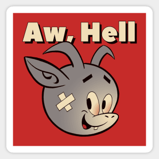 Aw, Hell Sticker